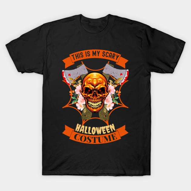 This Is My Scary Halloween Costume T-Shirt by MinimalConcept